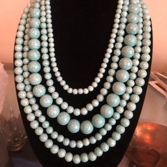 Jewelry - Turquoise Tastic Beaded Necklace